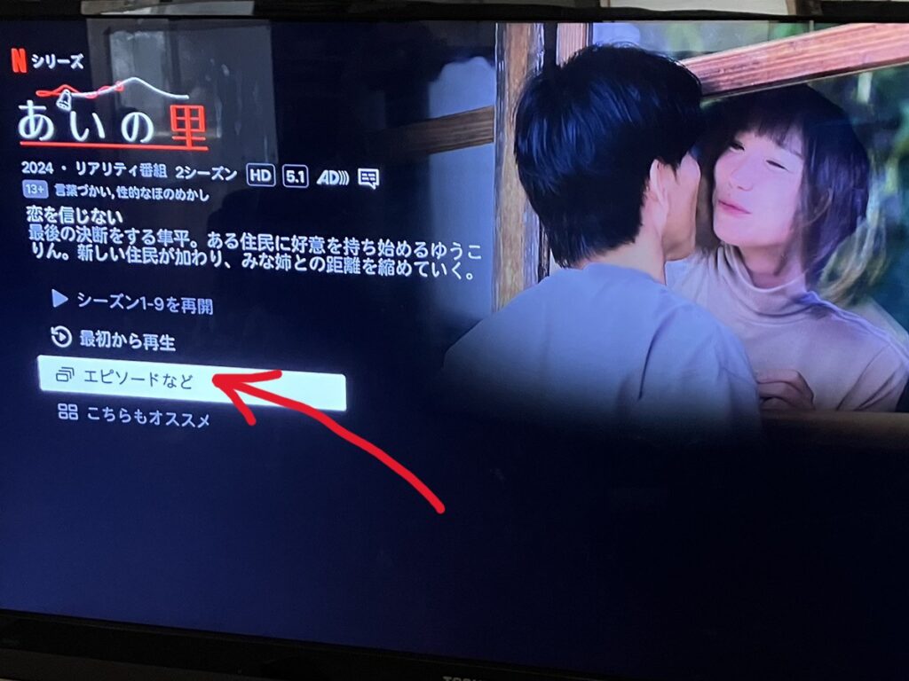 【図解】あいの里2がNetflixにない時の探し方